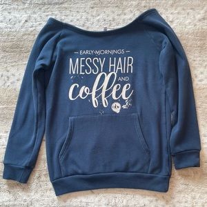 Daisy Mae Off The Shoulder Sweatshirt